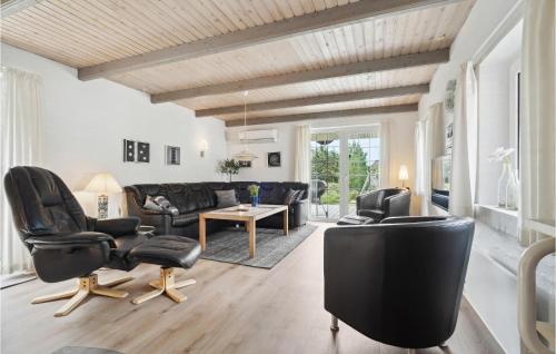 Χώρος καθιστικού στο Holiday Home M Eriksensvej Rømø X