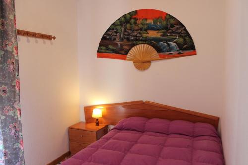 Ένα ή περισσότερα κρεβάτια σε δωμάτιο στο Appartement Vieux Boucau