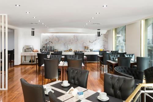 Et opholdsområde på Imperial Park Hotel