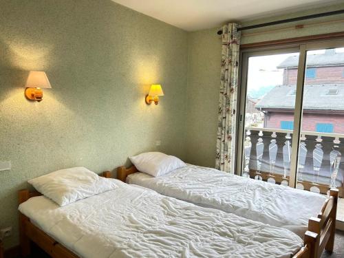 Les Gets: Appartement central 2 ch, balcon, au pied des pistes