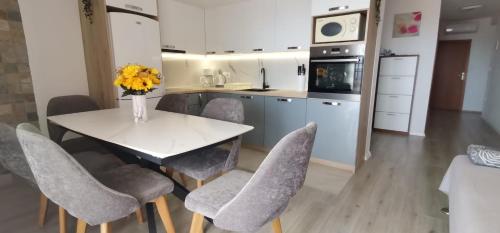 Η κουζίνα ή μικρή κουζίνα στο Apartmani Vera