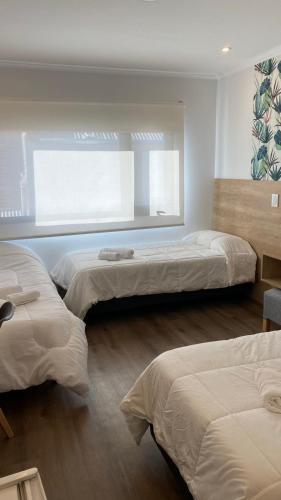 Cama o camas de una habitación en Apart IMEB spa & wellness