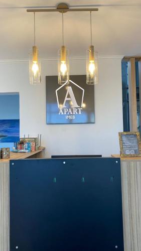 Una cocina o zona de cocina en Apart IMEB spa & wellness