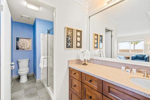 Et badeværelse på Beach Retreat