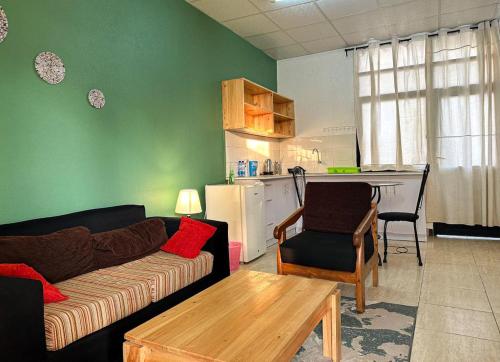 Η κουζίνα ή μικρή κουζίνα στο Exodus apartments