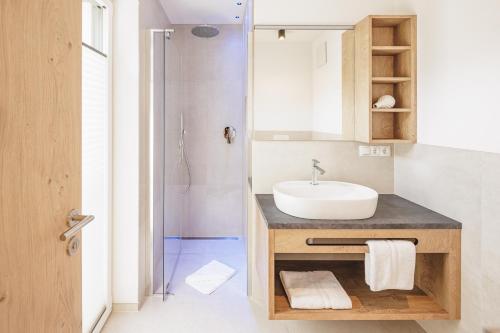 Ένα μπάνιο στο Apartments Silva Summit