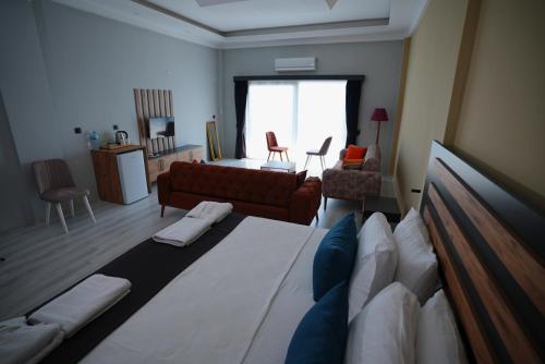 Letto o letti in una camera di Villa Sevilla