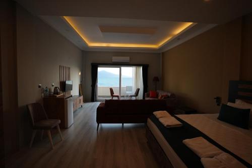 Letto o letti in una camera di Villa Sevilla