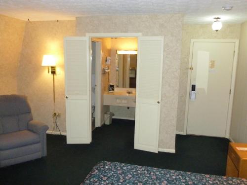 Koupelna v ubytování Guest Keeper Inn
