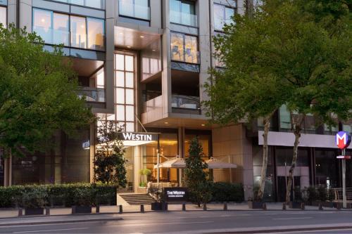 a view of the front of a building at The Westin Istanbul Nisantasi in Istanbul