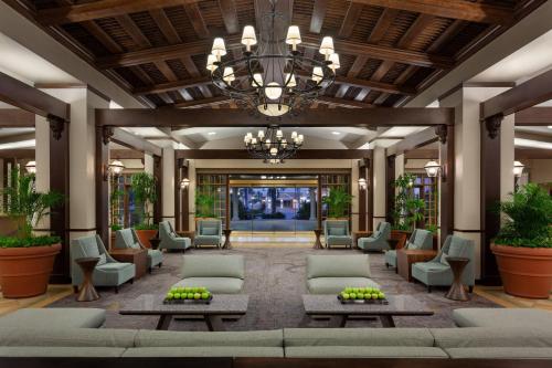 Area soggiorno di Marriott Myrtle Beach Resort & Spa at Grande Dunes
