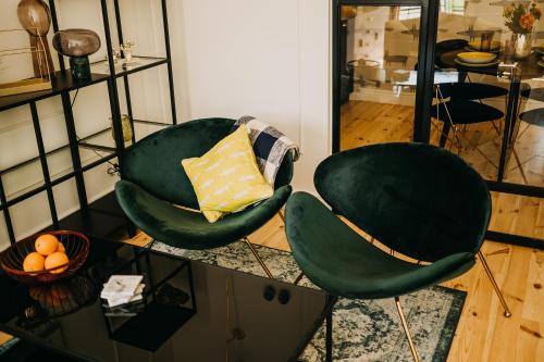 Posezení v ubytování Apartament Przemyśl, ul. Rynek 7