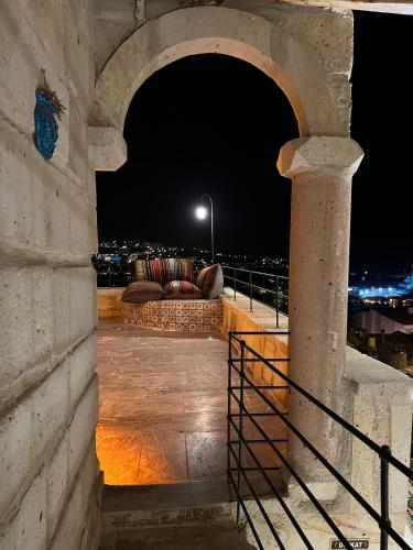 Μπαλκόνι ή βεράντα στο Tale Cave İnn