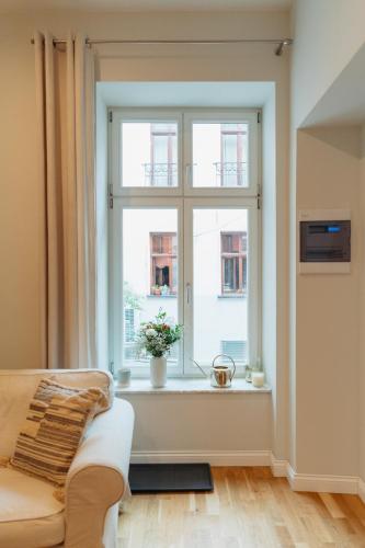 Area soggiorno di Art Palace - LoftAffair Collection