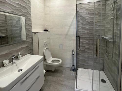 Kúpeľňa v ubytovaní NO 21 Apartment I Košice