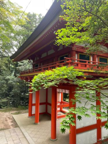 Budova, kde se ryokan nachází