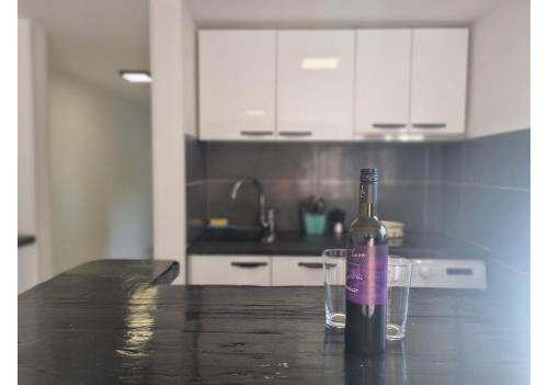 Køkken eller tekøkken på Apartman Luna - 50 m od mora