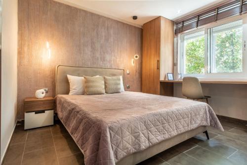 Postel nebo postele na pokoji v ubytování B2 deluxe apartments