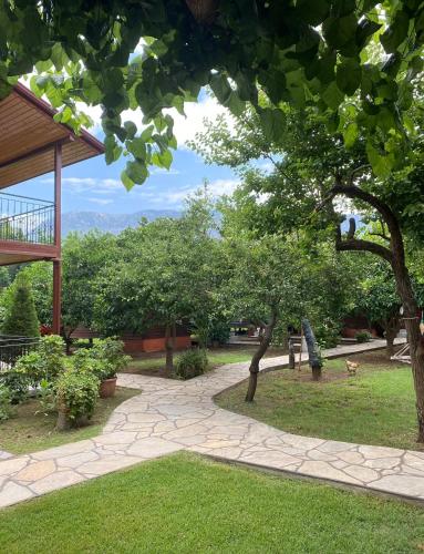 Zahrada ubytování Plaj Hotel