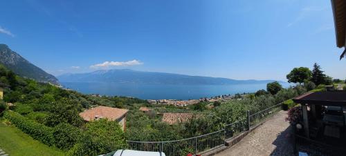 a view of a lake from a house at CRISTOL 12 in Gargnano