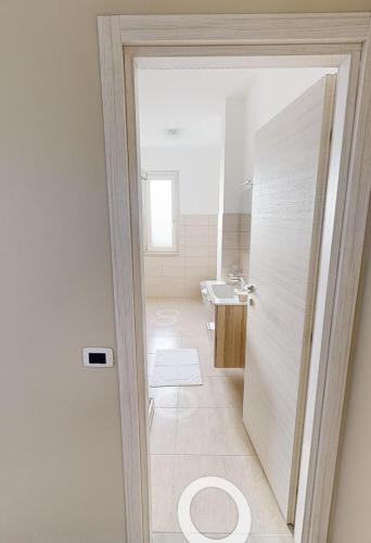 Bilik mandi di B&B Al Centro