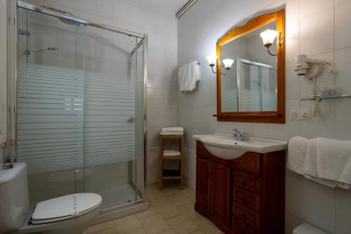 Ванная комната в Hotel de Camprodón