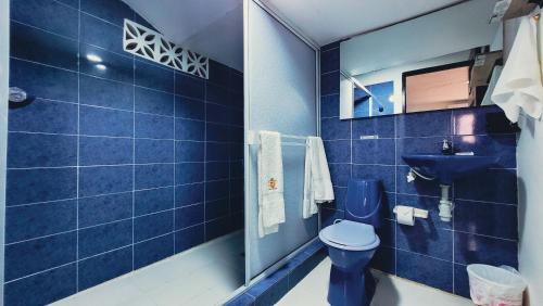 Koupelna v ubytování Hotel Beijing Cartagena