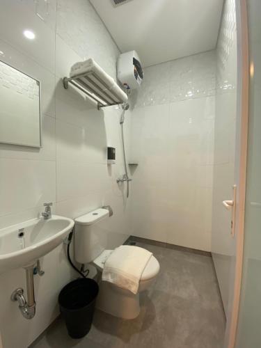 Koupelna v ubytování Ghurfati Hotel Wedana