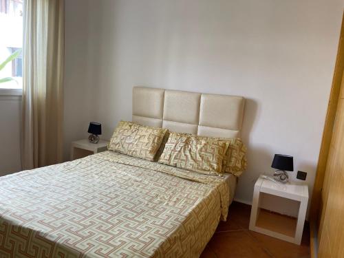 Katil atau katil-katil dalam bilik di superbe appartement en complexe avec piscine