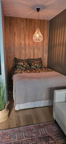 Postel nebo postele na pokoji v ubytování Apartment Sagittarius Arctic Circle