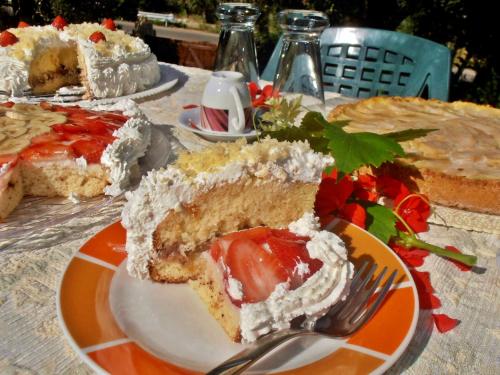 Jídlo v bed and breakfast nebo okolí