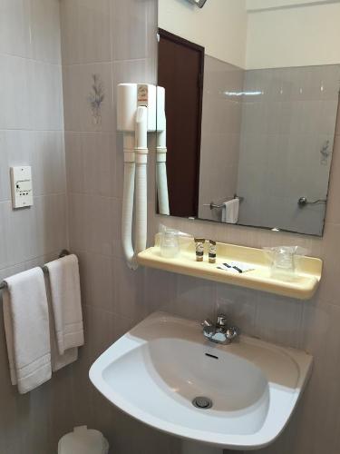 Koupelna v ubytování Hotel Albergaria Dom Manuel
