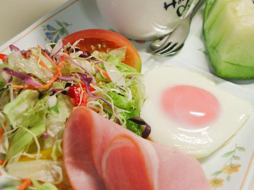 Mad på bed and breakfast-stedet eller i nærheden