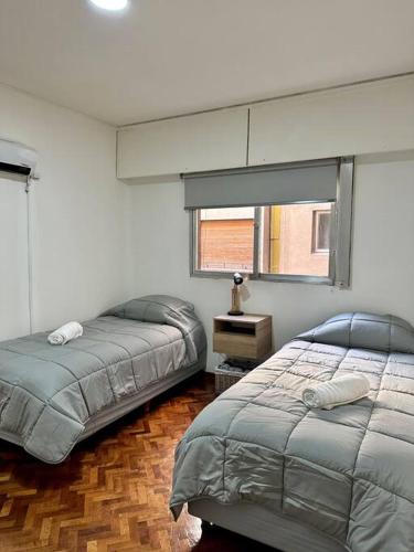 Postel nebo postele na pokoji v ubytování Andes I Departamento