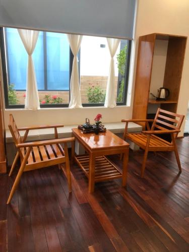Χώρος καθιστικού στο Lightly Homestay