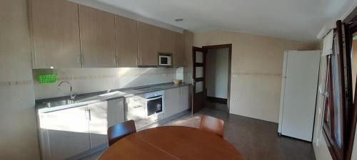 Η κουζίνα ή μικρή κουζίνα στο Agroturismo Argoin Txiki