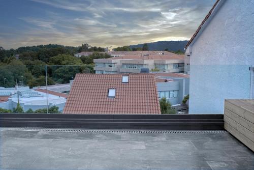a view from the roof of a building at Coliving Compostela in Santiago de Compostela
