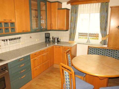 Kuchyň nebo kuchyňský kout v ubytování Ferienwohnung Marterer