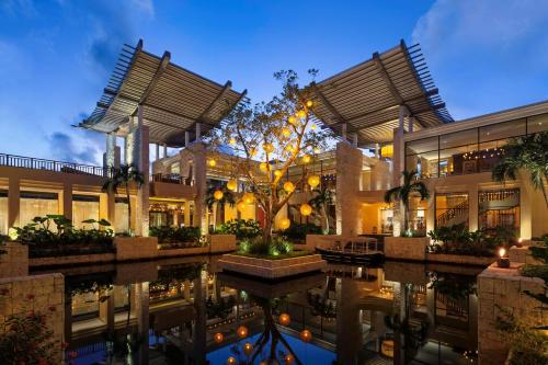 Zahrada ubytování Banyan Tree Mayakoba