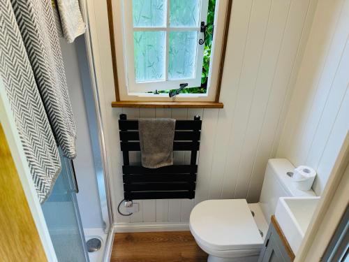 Ein Badezimmer in der Unterkunft Miners Hut