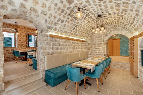 Coin salon dans l'établissement Guesthouse Villa Stari Grad