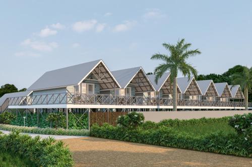 Zahrada ubytování Praveg Beach Resort Daman, Jampore Beach