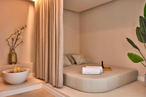 Un lugar para sentarse en Universal Grand León & Spa