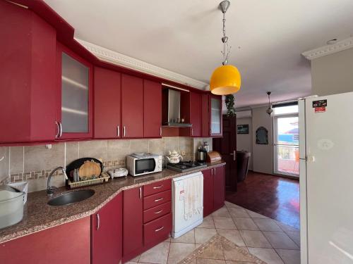 Dapur atau dapur kecil di Villa Metehan