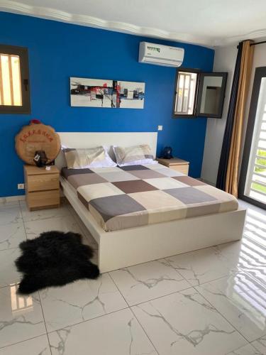 Cama o camas de una habitación en Villa Asya