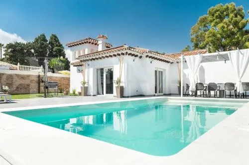 Villa with private heated Pool by the beach & port - Benalmadena by REMS photo 1