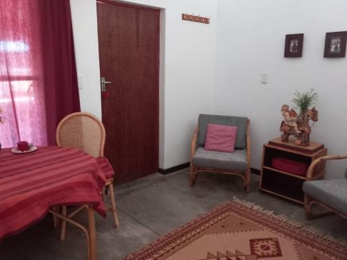 Posezení v ubytování BKZ Self-Catering