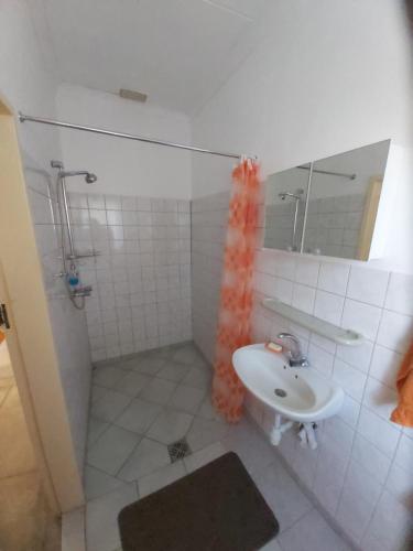 Koupelna v ubytování BKZ Self-Catering