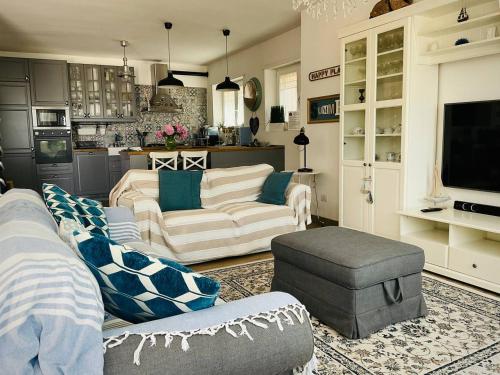 Η κουζίνα ή μικρή κουζίνα στο Residenza Gli Oleandri