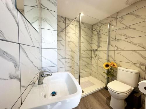 Vannituba majutusasutuses The Cottage Annex